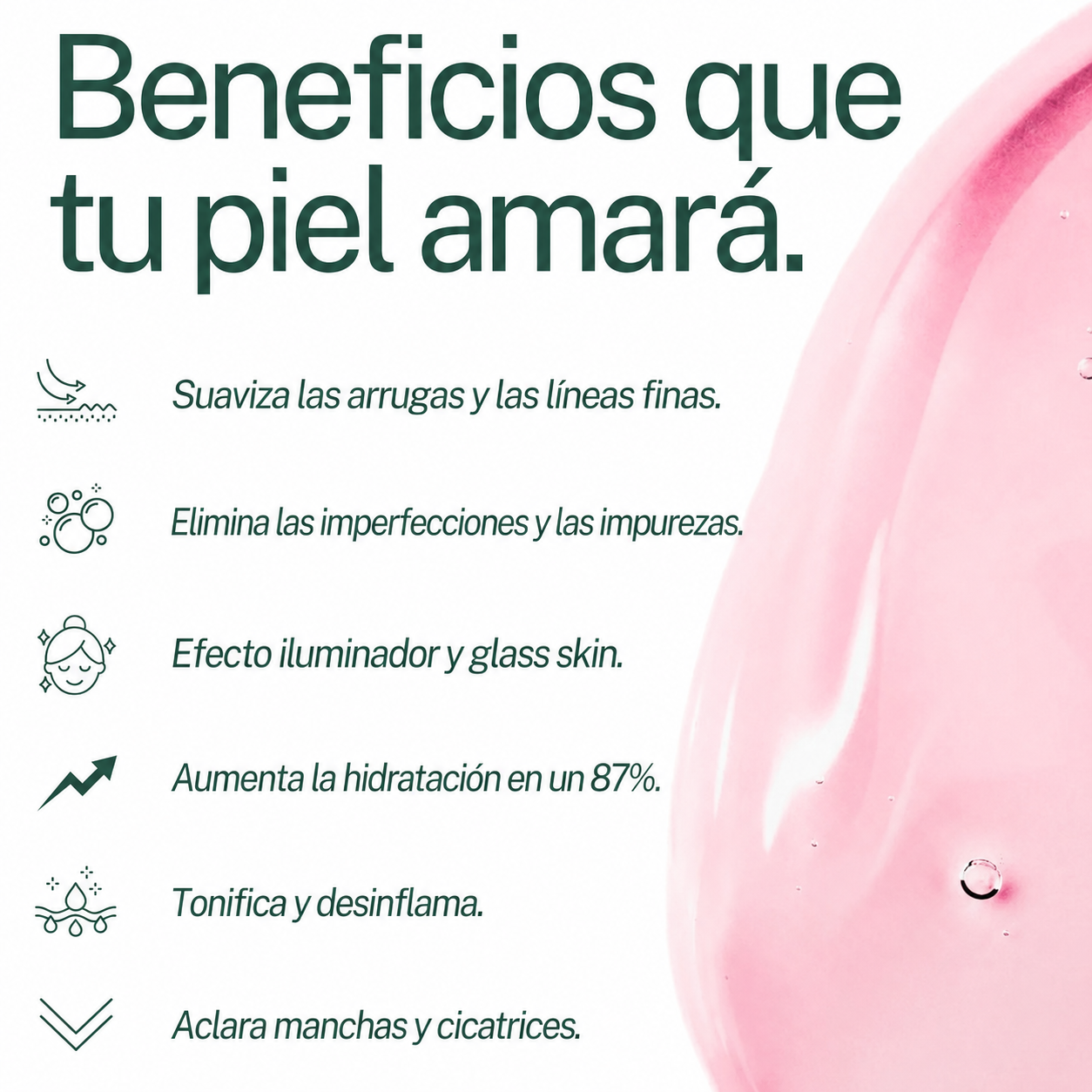 Mascarilla de Biocolágeno con Ácido Hialurónico